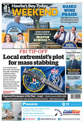 Cover of Hawke's Bay Today