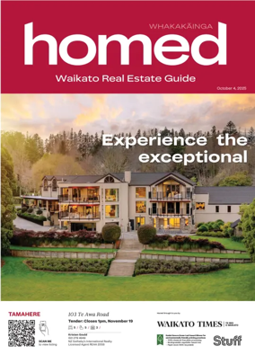 Cover of Homed Waikato Region