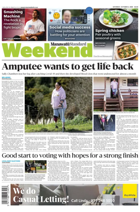 Cover of Manawatu Standard