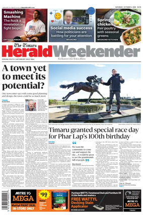 Cover of The Timaru Herald