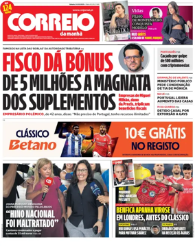 Cover of Correio da Manhã Weekend