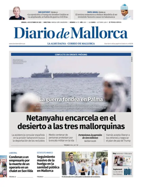 Cover of Diario de Mallorca