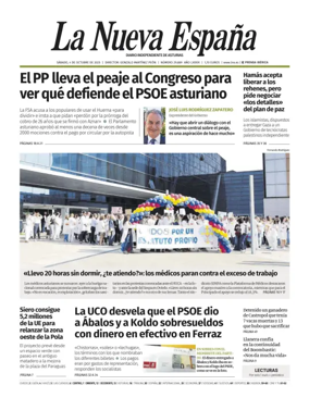 Cover of La Nueva España