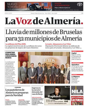 Cover of La Voz de Almería