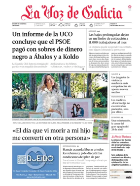 Cover of La Voz de Galicia (Barbanza)