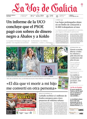 Cover of La Voz de Galicia (Carballo)