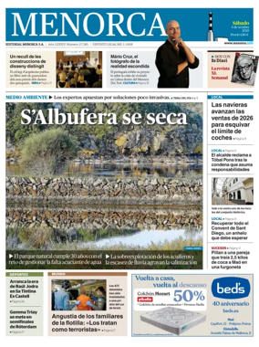 Cover of Menorca Diario Insular