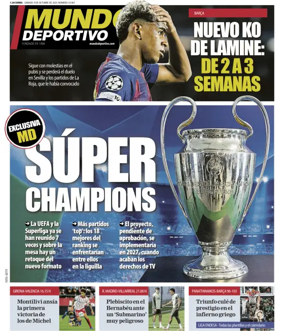 Cover of Mundo Deportivo (At. Madrid)