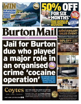 Cover of Burton Mail
