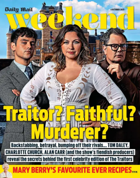 Cover of Daily Mail Weekend Magazine