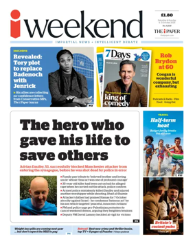Cover of iNews Weekend