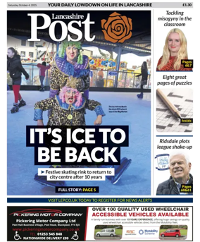 Cover of Lancashire Evening Post