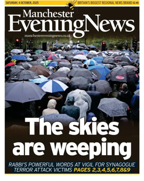 Cover of Manchester Evening News