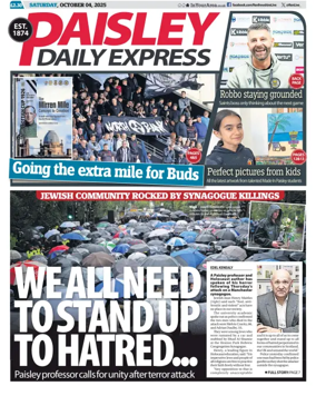 Cover of Paisley Daily Express