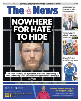 Cover of Portsmouth News
