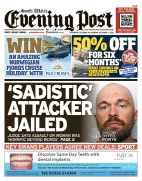 Cover of South Wales Evening Post