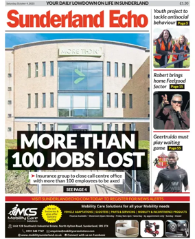 Cover of Sunderland Echo