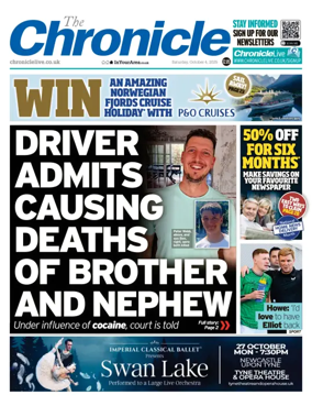 Cover of The Chronicle (South Tyneside and Durham)