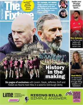 Cover of Herald Sport