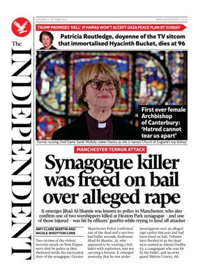 Cover of The Independent