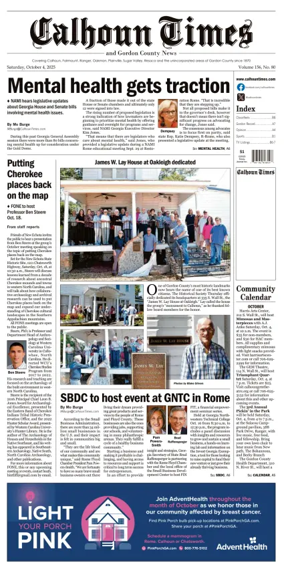 Cover of Calhoun Times