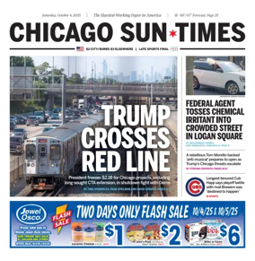 Cover of Chicago Sun-Times
