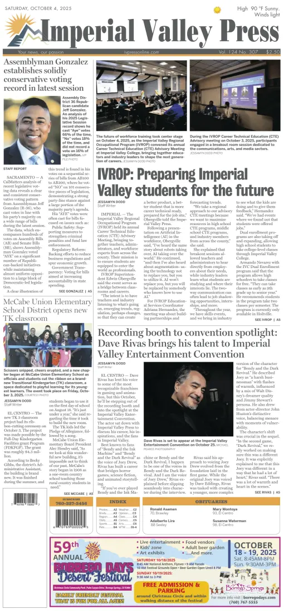 Cover of Imperial Valley Press