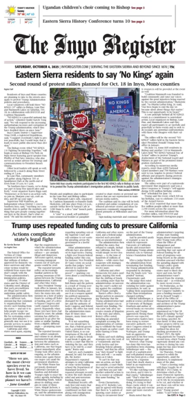 Cover of Inyo Register