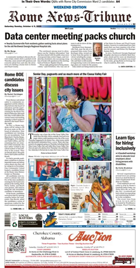 Cover of Rome News-Tribune