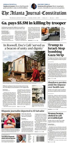 Cover of The Atlanta Journal-Constitution