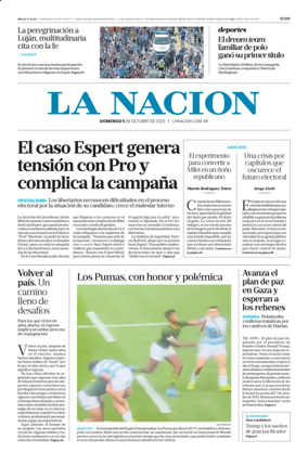 Cover of La Nacion