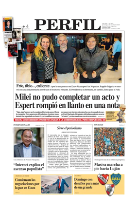 Cover of Perfil (Domingo)