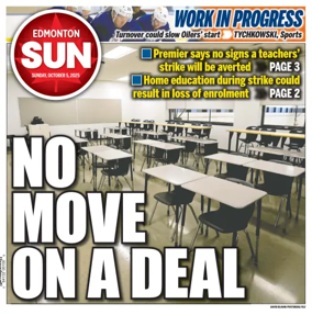 Cover of Edmonton Sun