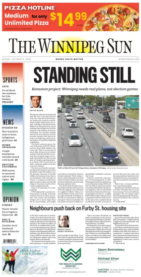Cover of Winnipeg Sun