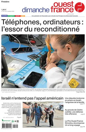 Cover of Dimanche Ouest France (Finistere)