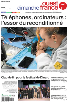 Cover of Dimanche Ouest France (Ille-et-Vilaine)
