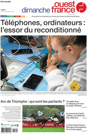 Cover of Dimanche Ouest France (Normandie)