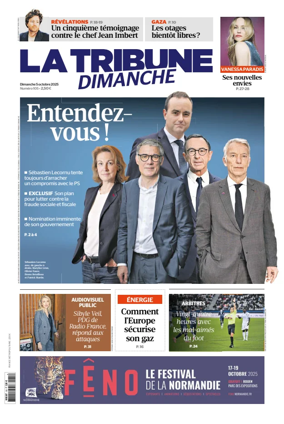 Cover of La Tribune Dimanche (France)