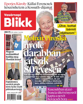 Cover of Vasárnapi Blikk