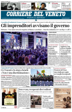 Cover of Corriere del Veneto (Padova e Rovigo)