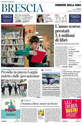 Cover of Corriere della Sera (Brescia)
