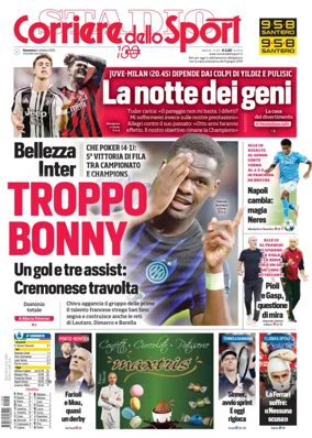 Cover of Corriere dello Sport