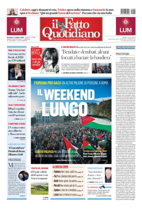 Cover of Il Fatto Quotidiano