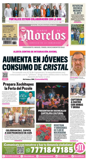 Cover of Diario de Morelos