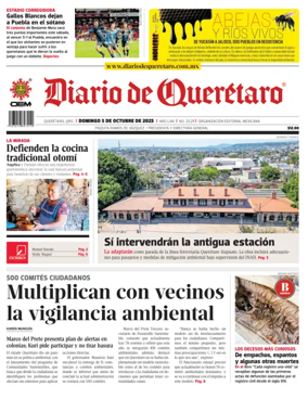 Cover of Diario de Queretaro