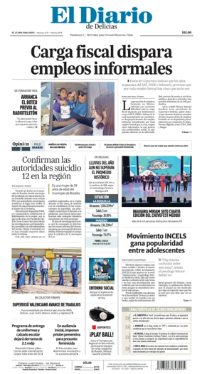 Cover of El Diario de Delicias