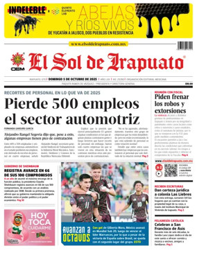 Cover of El Sol de Irapuato