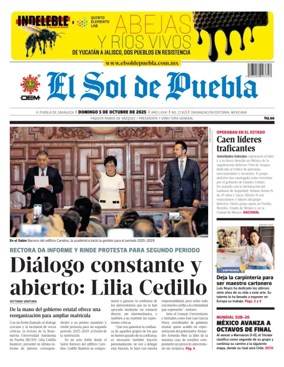 Cover of El Sol de Puebla