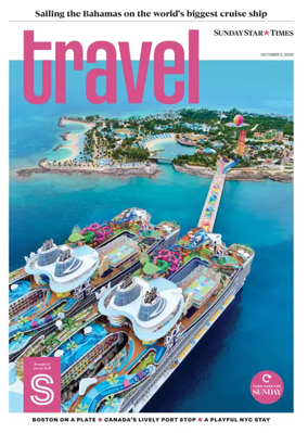 Cover of Sunday Star Times Travel
