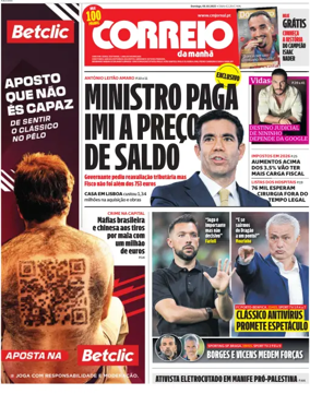 Cover of Correio da Manhã Weekend